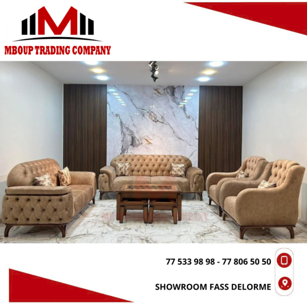 7 places local semi cuir