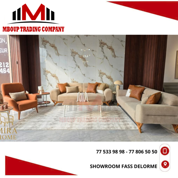 DESIGN (9) 6 places angle daim local