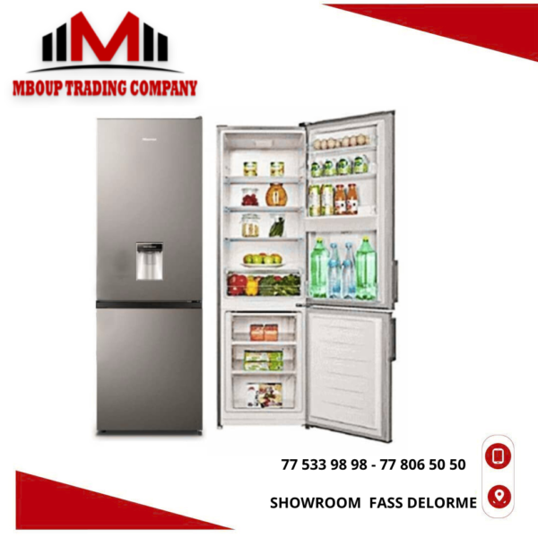 DESIGN - 2026-03-03T145521.177 RERIGERATEUR HISENSE COMBINE 3TIROIRES 264LITRES AVEC FONTAINE RD35DC4SB